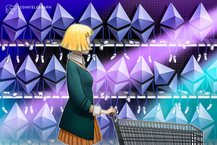 ETH represented 80% of last week’s institutional crypto inflows