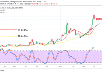 Bitcoin Cash Price Prediction: BCH/USD Price Trades Higher past the Previous $600 High Resistance Point