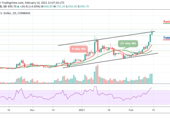 Bitcoin Cash Price Prediction: BCH/USD Exhibits Positive Signs; Price Hits $732 High