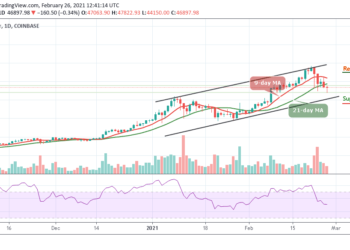 BTC/USD Slumps Below $45,000, Price May Drop More