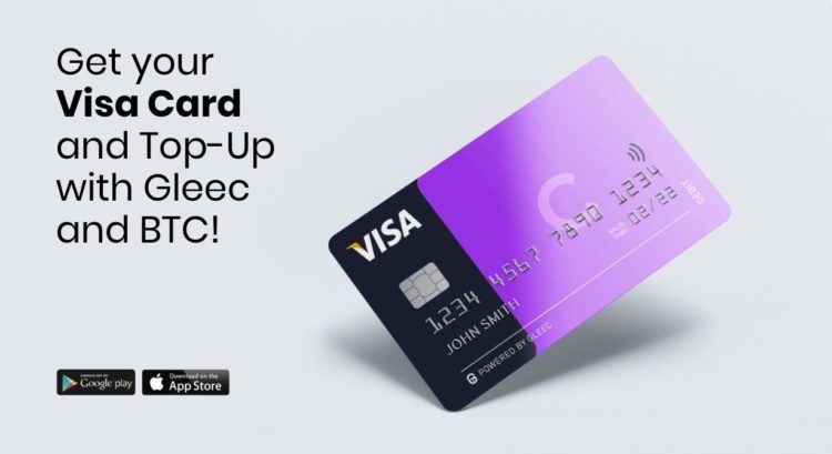 Gleec’s newest crypto Visa card bridges the gap between fiat and crypto