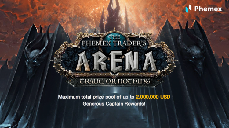 Fastest Crypto Trading Platform Announces Phemex Trader’s Arena Contest with $2 Million Prize Pool
