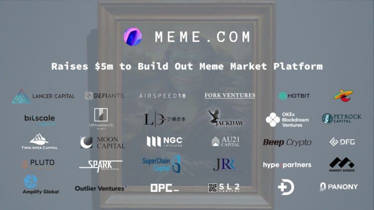 Meme.com Raises $5 Million to Launch First Meme Market Platform
