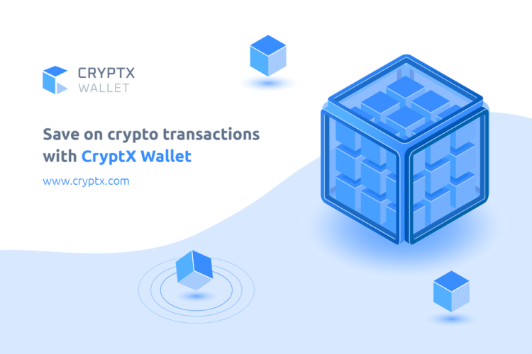 Save on Crypto Transactions With CryptX Wallet