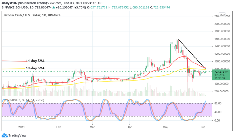 BCH/USD Exhausts Energy to Upswing