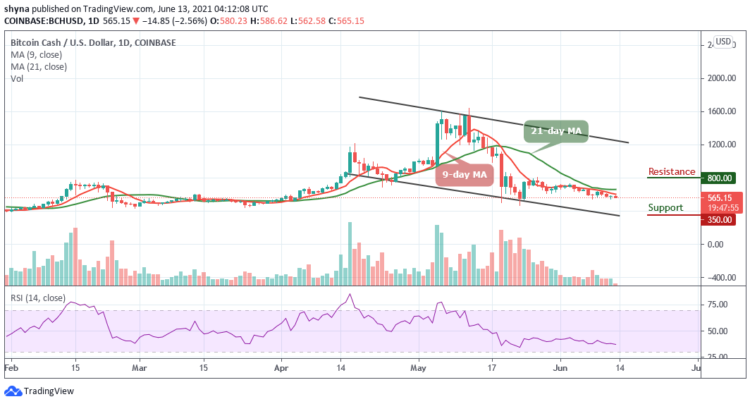 Bitcoin Cash Price Prediction – BCH/USD Searches for $500 Support