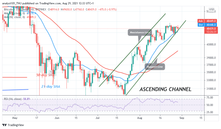 BTC/USD Consolidates Above $48K as It Defends Critical Support