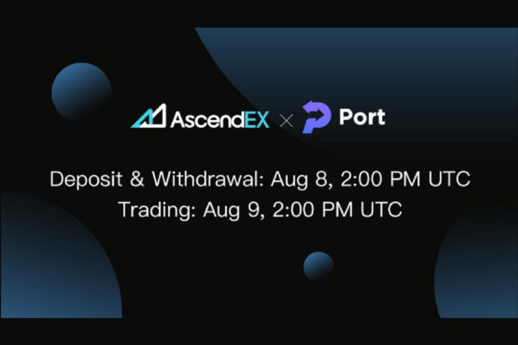 Port Finance to List on AscendEX