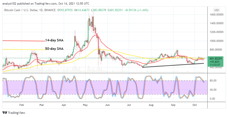 BCH/USD Market Features at $600