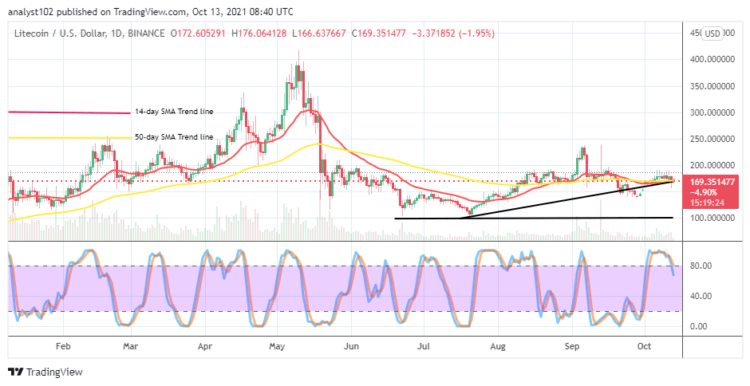 LTC/USD Market Attempts Downsizing at $170