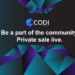 CODI Finance Private Sale of Tokens