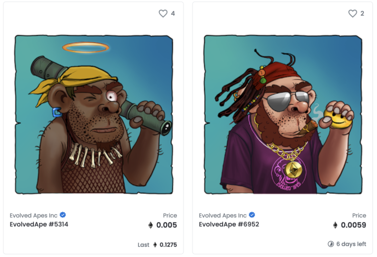 NFT Project ‘Evolved Apes’ Developer Disappears with USD 2.9M