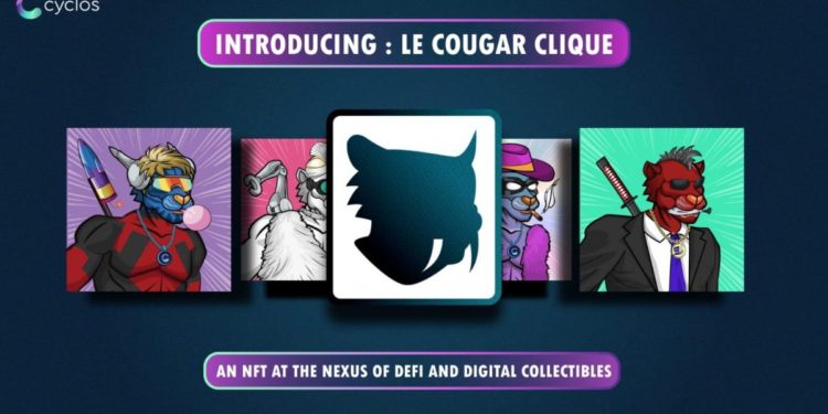 Cyclos and Solatars Announce The Launch of Solana NFT Collection “Le Cougar Clique”