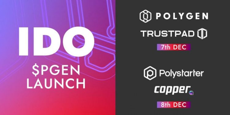 Polygen to Conduct its IDO via Polygen, Trustpad, Polystarter and Copper