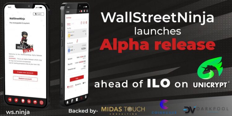 WallStreetNinja launches Alpha release ahead of ILO