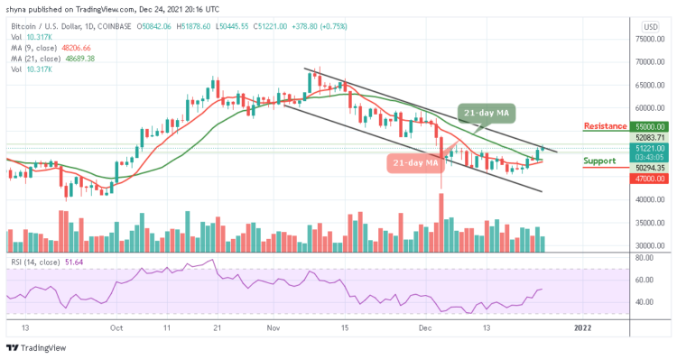 Bitcoin Price Prediction: BTC/USD Stabilizes Above $51,000
