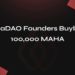 MahaDAO Founders buyback 100,000 $MAHA at an average price of 3.4$