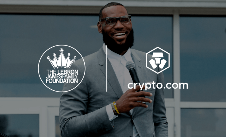 Crypto.com partners Lebron James to give students Web3 opportunities