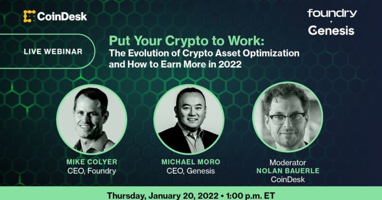 Put Your Crypto to Work