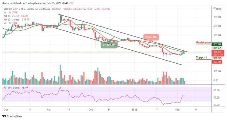 BCH/USD Likely to Hit $300 Support