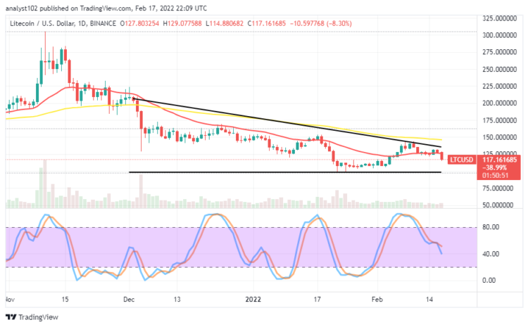 LTC/USD Price Falls in the Descending Triangle