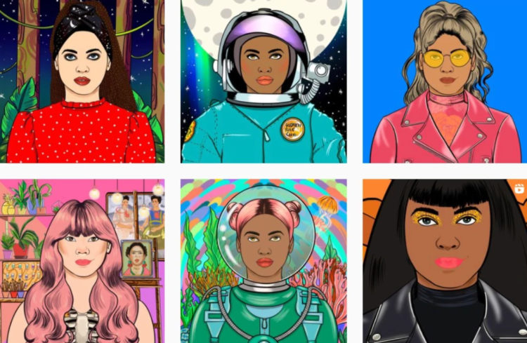 Representing women in NFTs & Blockchain