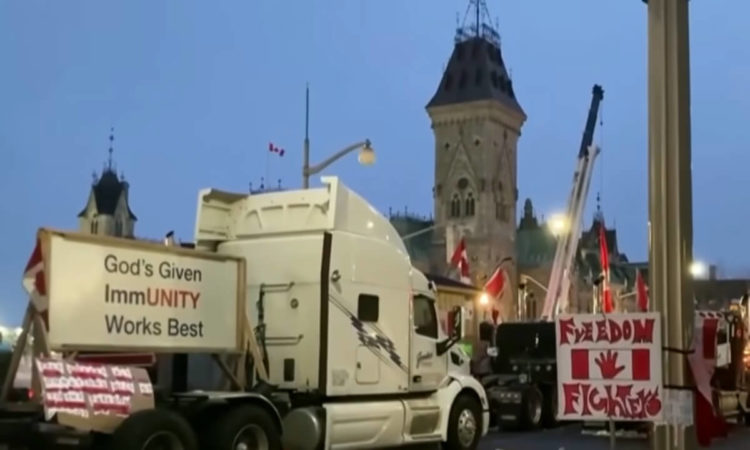 Canadian Trucker Protesters Eye Bitcoin Amid Court-Ordered Fund Freeze