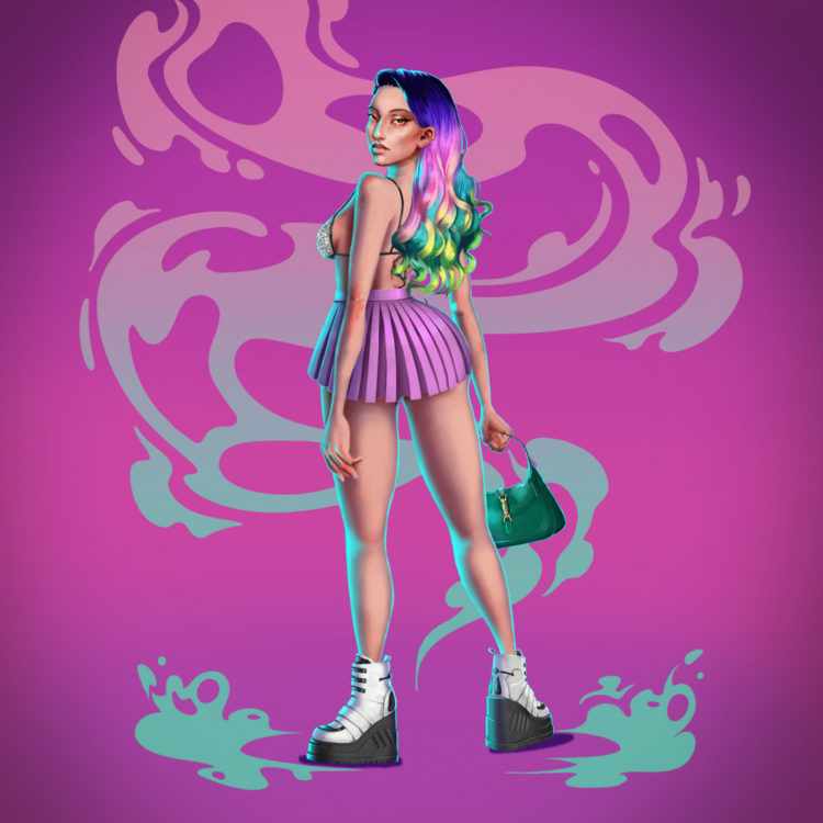 Abella Danger and Pokmi reveal their NFT collection: Metabella