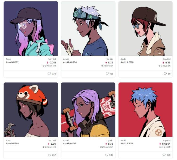 Everything you need to know about the popular Azuki NFTs