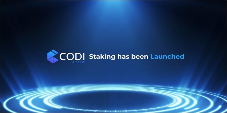 CODI Finance’s Staking Feature Is Now Live