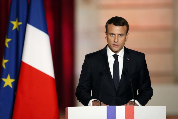 Emmanuel Macron supports blockchain under strict regulations