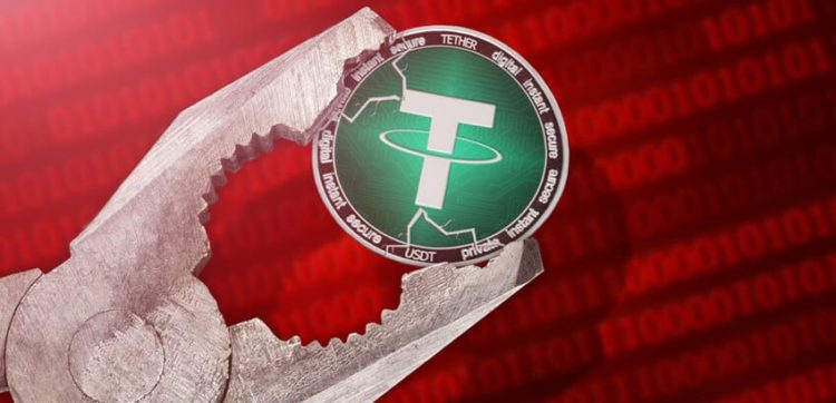 Tether USDT wobbles, triggering market anxiety