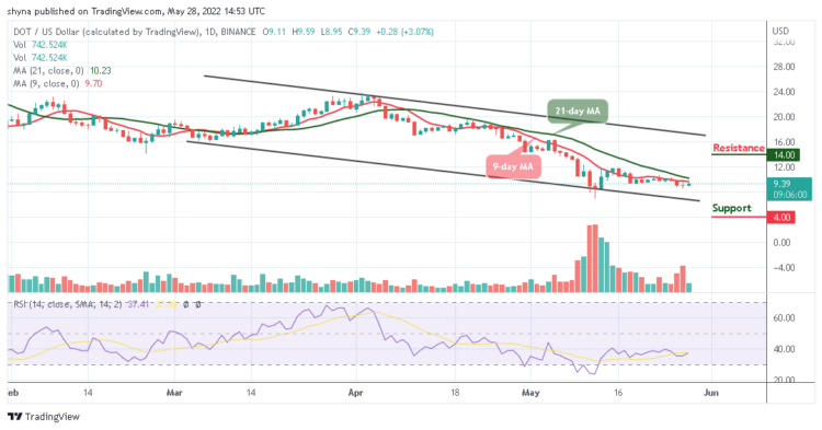 DOT Range-Bounds as Price Moves Near $10