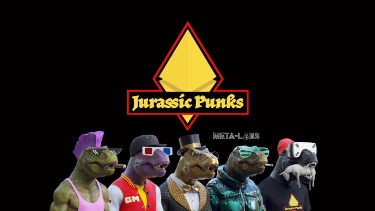 Jurassic Punks NFT – a unique generative NFT collection built in Unreal Engine 5