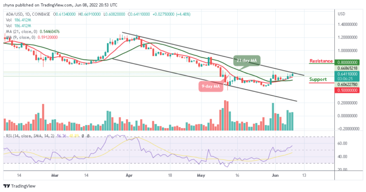 ADA Trades Above $0.65 Level