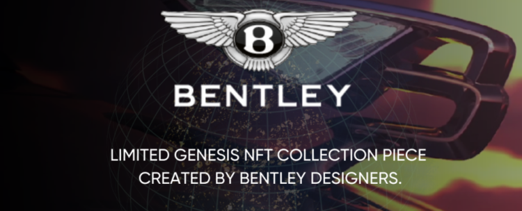 Automobile Giant Bentley enters the NFTverse