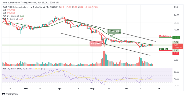 Polkadot Price Prediction for Today, June 25: DOT Is Down by 2.2%