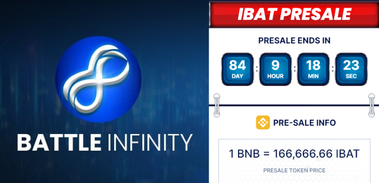 IBAT Crypto Presale By Battle Infinity Raises $300k First Week