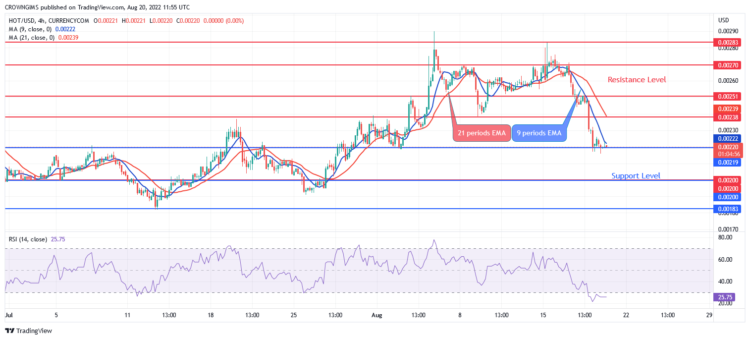 Holo (HOTUSD) Price May Penetrate $0.0020 Support Level, Tamadoge Obeying Bulls’ Command