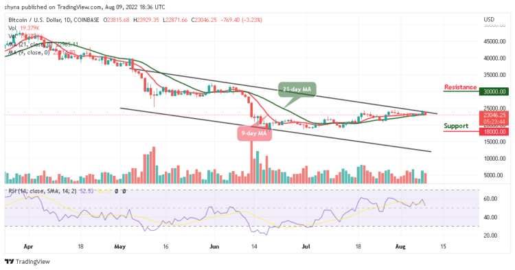 BTC Fails to Take $24,000 Resistance