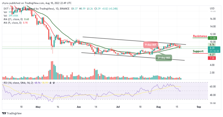 DOT Stagnant Below $9 Level as Tamadoge Bulls Are Becoming Stronger