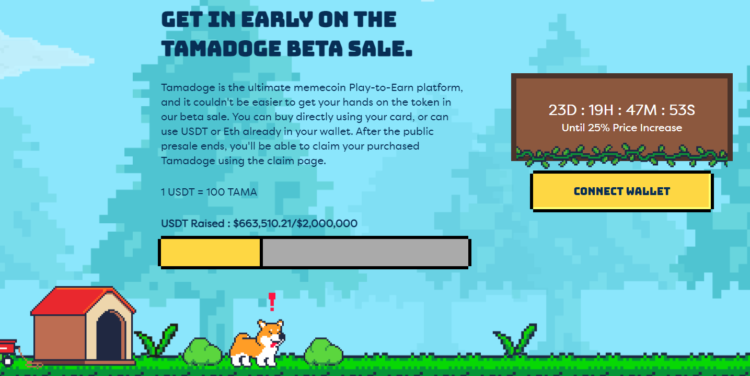 Tamadoge Beta Presale Raises more than half a million dollars in days: Is it the next Dogecoin?