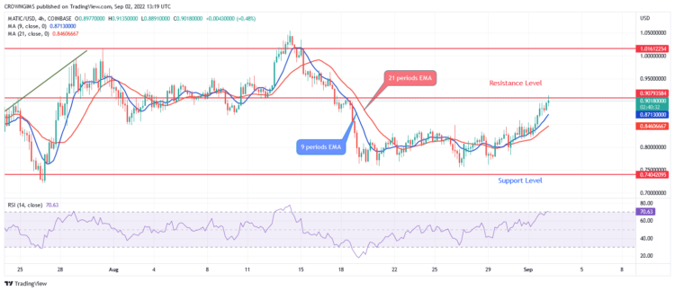 MATIC Price Pulls Back at $0.7 Level, TAMA Heads Toward North
