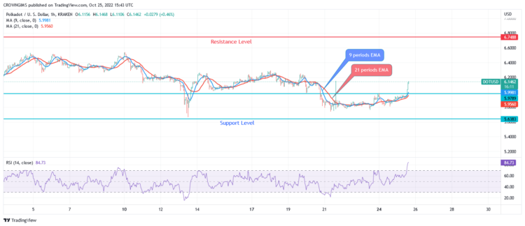 DOT May Commence Bullish Trend