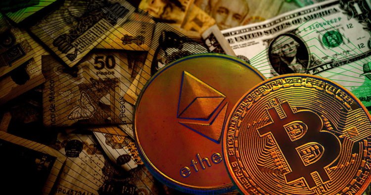 How Bitcoin and Ethereum compare to Global Currencies so far in 2022