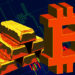 Bitcoin, Gold correlation nears 1 over past year, indicating a bottom