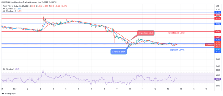 Flow Price Prediction for Today, 13 November: FLOW Continues Bearish Movement