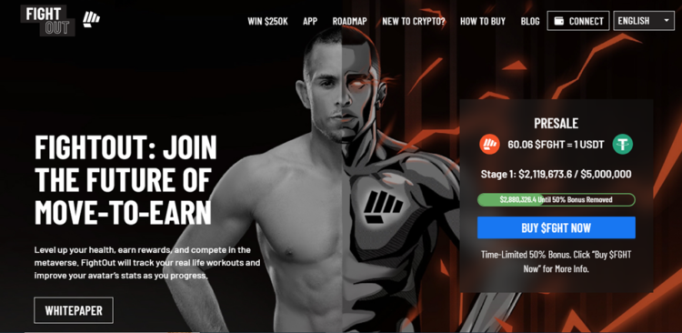 FightOut Crypto Presale Earn Free Cryptocurrency for Working Out – Best Move to Earn Token?