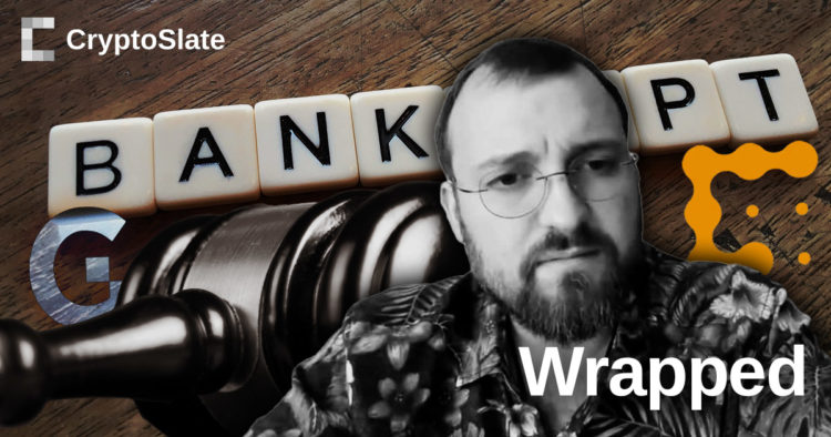 Genesis files for bankruptcy; Cardano creator wants CoinDesk