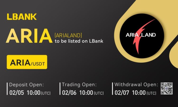 LBank Exchange Will List ARIALAND (ARIA) on February 6, 2023